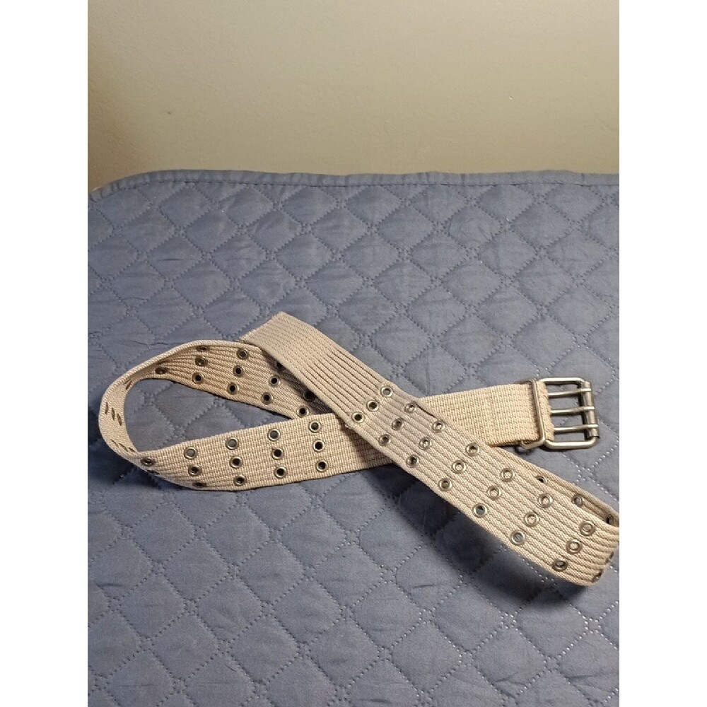Tan Canvas Belt